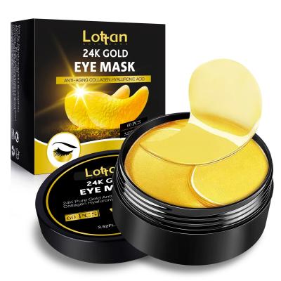 24K Gold Collagen Eye Mask OEM ODM Private Label Skincare Manufacturer